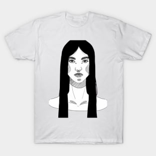 Feminine No Background Version Art T-Shirt